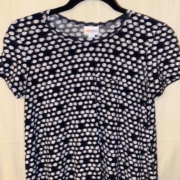 Girls LulaRoe dress sz 12 like new - Picture 2 of 4